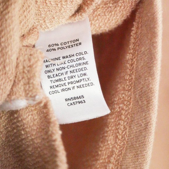 Nordstrom BP Oversize Cotton Blend SOFT Shirt Jacket Shacket M Tan Nougat Beige - Picture 10 of 16